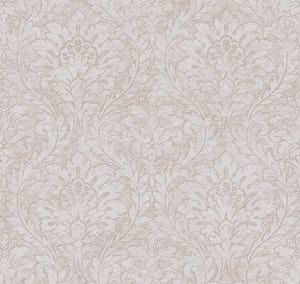 Обои флизелиновые Milassa Classic Estate EST5, 001 (1х10,05) дамаск, бежевые (рул.)