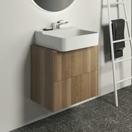 Тумба под раковину Ideal Standard CONCA (600x373x550) 2 ящика, темный орех, столеш с вырезом T3946Y5 — изображение 5