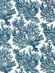 Обои бумажные Thibaut Tropics (0,69х8,22) голубые T10124 (рулон)