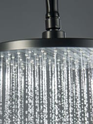 Душевая система Aquatek Бетта AQ2160BGM для душа, однозахватный, верхний и ручной душ, сталь оруж