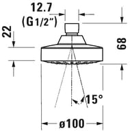 ������� ��� Duravit UV0660022010 1 �����, ������ 19 �/���., ������� 100 ��, ����