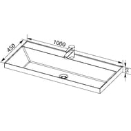 �������� Aquanet ������ 100 1000�450 ��, �������� ������, ����� 179392