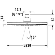 ������� ��� Duravit UV0660017010 1 �����, ������ 24 �/���., ����/�����