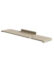 Полка для ванны Salini GABBIANO 1906201MF (900х200х72мм) S-Stone матовый