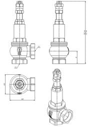 ������ ����������������� VALTEC 2"�� � ����. ������� ��������. P=1-16���. (����.) VT.1831.N.09