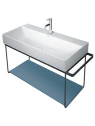 Полка стеклянная для консоли Duravit DuraSquare 770х380 голубой камень 0099678800