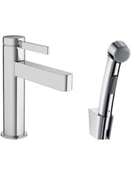 Смеситель Hansgrohe Finoris 76210000 для раковины, с гигиеническим душем, хром — миниатюра 1