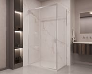 Душевой уголок Vincea Stella 1100х800х2000 VSR-1ST8011CL прямоугольный, хром — миниатюра 2