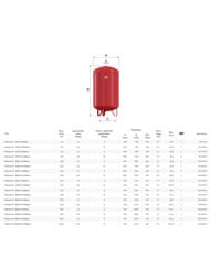 Расширительный бак Flamco Flexcon R 1000 системы отопл., 1", 1,5-6 бар, FL16903