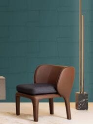 Обои виниловые на флизелине Zambaiti Trussardi VIII (0,7х10,05) разводы, зелёные Z30306 (рул)