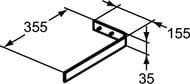 ������������������ ��� ����� Ideal Standard ADAPTO Bordo 355��, ���� U8426AA