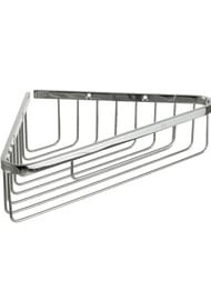 Migliore Complementi Полка-решетка угловая 22x22x5 см хром ML.COM-50.119.CR