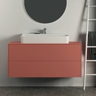 Тумба под раковину Ideal Standard CONCA 1200x505x550 2 ящика внешних, закат, стол с вырезом T3943Y3 — изображение 2
