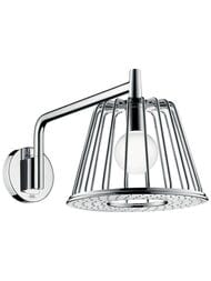 Верхний душ Axor LampShower Nendo 26031000 275мм настенный, 1jet, поворотный с держателем