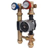 Насосная группа STOUT для твердотопливных котлов 1 с насосом Grundfos UPSO 25-65 SDG-0014-002502