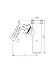 ����� ��� ���������� ������ ��� ����� 1.1/2"�40�� M140