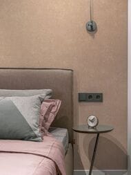 Обои флизелиновые LOYMINA Materials TER3 004 (1х10,05) моноколор, коричневые (рул.)