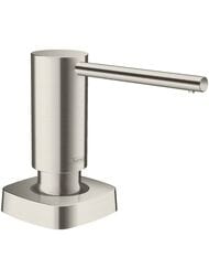 Hansgrohe Дозатор встраиваемый в столешницу 500мл сталь 40468800 — миниатюра 1