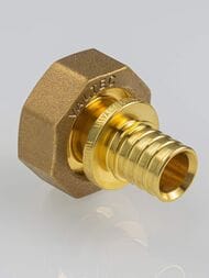 Соединитель VALTEC аксиальный, 16х3/4"В, с накидной гайкой, евроконус, латунь, VTm.422.GE.001605 — изображение 2