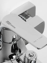 Смеситель для ванны WasserKRAFT Neime 1901 с коротким изливом, хром