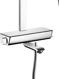 Душевая система Hansgrohe Raindance Select E 360 Showerpipe для ванны с термостатом, хром 27113000 — изображение 4