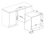 ������������ ���������� ������ SMEG LBI147 (596�818�546), �������� 7��, ���� �����