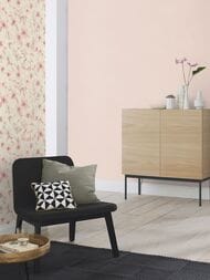 Обои виниловые на флизелине Rasch Cuisine/Florentine (0,53x10,05) моноколор, розовые 4