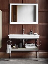 Раковина накладная Duravit White Tulip 2363100000 1050х490 перелив, отв. под смеситель, белый