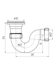 ����� ��� ����� 1.1/2"�40�� ��� �������� �������, E110