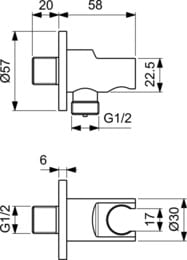 ����� Ideal Standard IDEALSPRAY ��� �������������� ���� 4�1 ������������ BD125AA