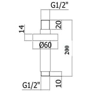 ��������� ��� ���� Paffoni ZSOF065NO ����������, ������ �������