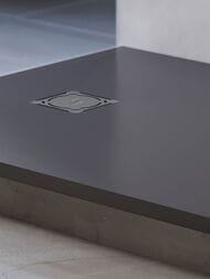 Душевой поддон RGW ST-0157G (700х1500х25) прямоугольный, иск. камень, графит 16152715-02