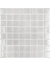 Мозаика Vidrepur Shell   563 White 38х38 (317х317) на сетке, белая (кв.м.) — миниатюра 1