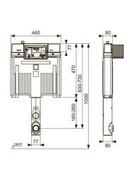������� ����� �������� ������� TECEbox Octa 2 9370500 � ���������� ������, ��� ���������� �������