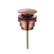 Донный клапан AQUAme Click-Clack, медь шлифованная AQM7003BC