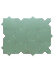 Керамогранитная плитка EQUIPE PORTO STAR PICKLE GREEN (168х168) зеленая 30630 (кв.м.) — миниатюра 1