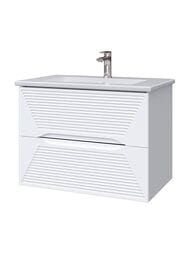 Тумба под раковину Caprigo MODO-Terza 80 734х566х458 подвесная, 2 ящика, цвет бланж 35613-SF-027