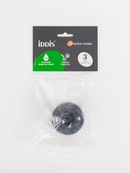 Кнопка слива для арматуры IDDIS 1-ур, 38 мм, черный матовый 92038MB1AR — миниатюра 5