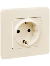 Рамка LEGRAND INSPIRIA 1 пост слоновая кость 673931
