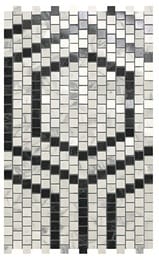 Мозаика Atlas Concorde Marvel Mosaico Honeycomb Cold Lapp (300х490) серая, ADVA (кв.м.) — миниатюра 1