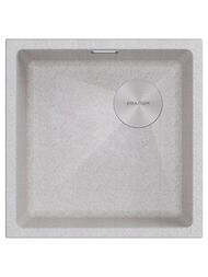 Мойка LUMI 45UNI-SKEW, IT-GRANIT, LU45SK-BE, бежевый, 455х440, Paulmark
