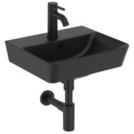 Смеситель для умывальника Ideal Standard CERALINE BC193XG высота 76мм, донный клапан, матовый черный