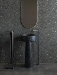 Мозаика ITALON Continuum Petrol Mosaico Jewel (311х382х9) антрацит, 620110000180 (шт.)