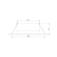 Точечный светильник Elektrostandard 35128/U a072073, черный
