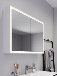 �������-���� Duravit L-Cube 1000�700�154 ���������, ������, 2 �����, ����� LC7552018180000