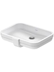 Умывальник Duravit Soleil by Starck 490х350мм, с переливом, без платформы для крана 0397490060