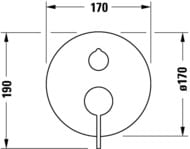 ��������� ��� �����/���� Duravit D-Neo DE4210012010 ������������, �������������, �������������, ����