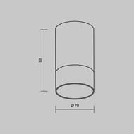 ���������� ���������� Maytoni Ember (�����) O499CL-L10B3K, 3000� 10�� IP 65, ������