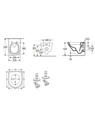 ������ ��������� Villeroy & Boch Architectura (330�530�370) ���� TwistFlush, � �������� 4616D301