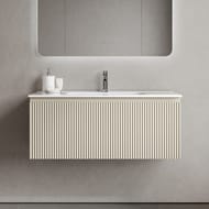Тумба подвесная SANCOS Snob R 1.0 995х445х406, 1 ящик, доводчик, Beige Soft ,SNR1.0100CE